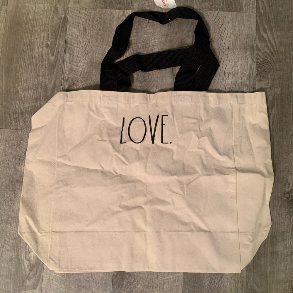 Rae Dunn canvas tote